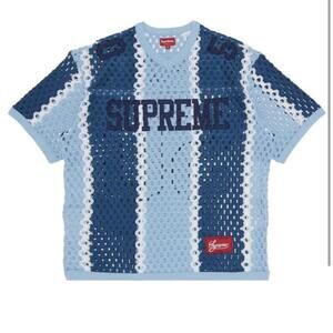 Supreme Crochet Football Jersey 'Slate'